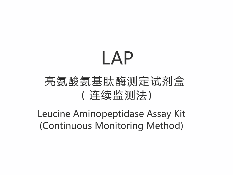 【LAP】 Kit de ensaio de leucina aminopeptidase (método de monitoramento contínuo)